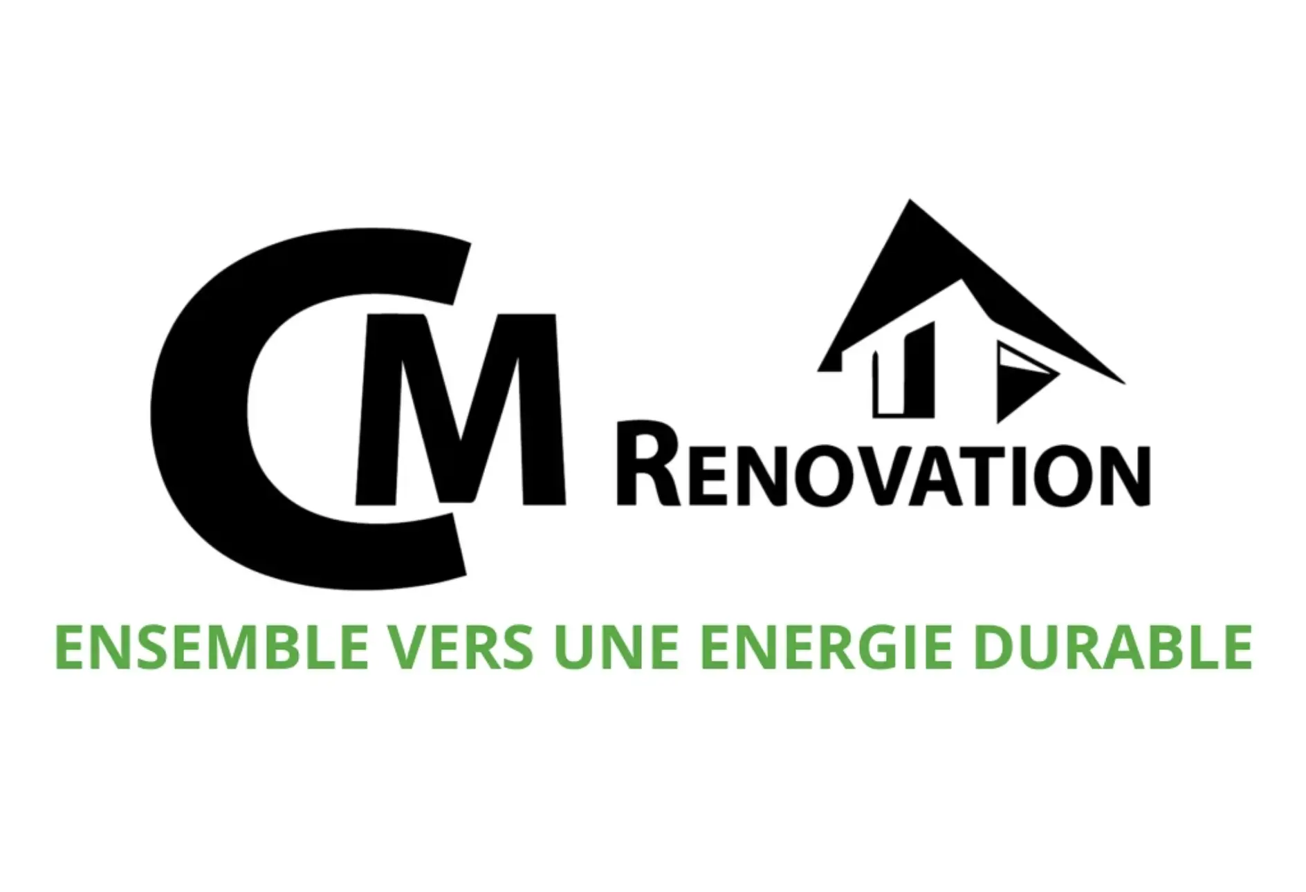 LOGO CM RENOVATION 1 - ADN DIGITAL Consultant SEO Mâcon (Saône-et-Loire), Bourg-en-Bresse (Ain), Lyon (Rhône)