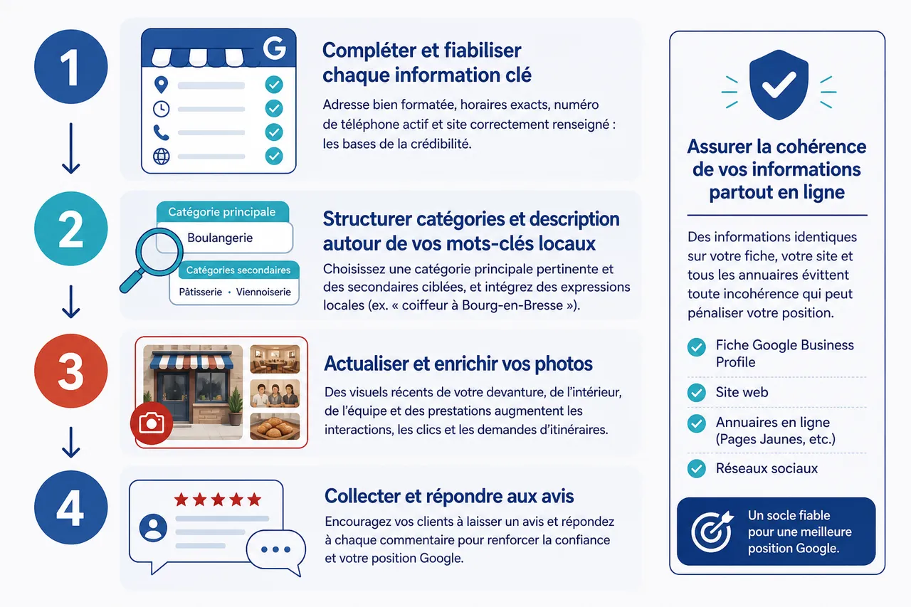 Optimiser votre position Google pour le référencement local en 2026 , Comment améliorer sa position Google en 2026: guide pratique